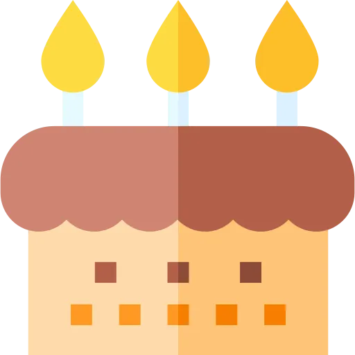 Birthday cake icon