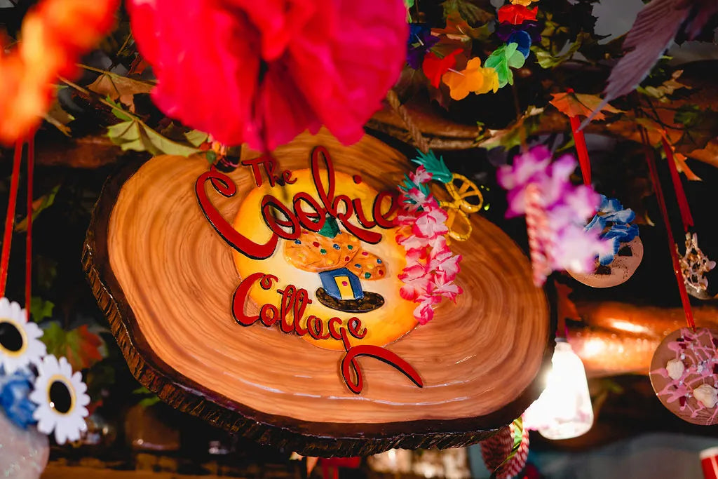 The cookie cottage sign