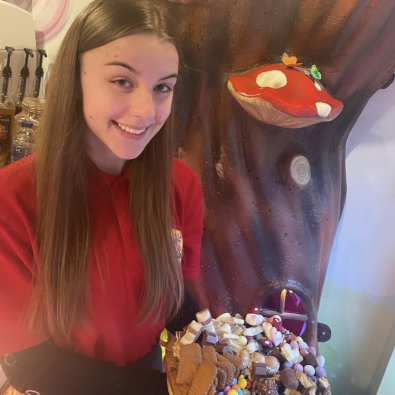 Grace in-store holding treats
